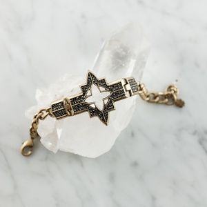 COPY - Lucky Brand crystals encrusted star bracelet